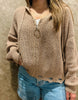 Distressed Zip Jacket