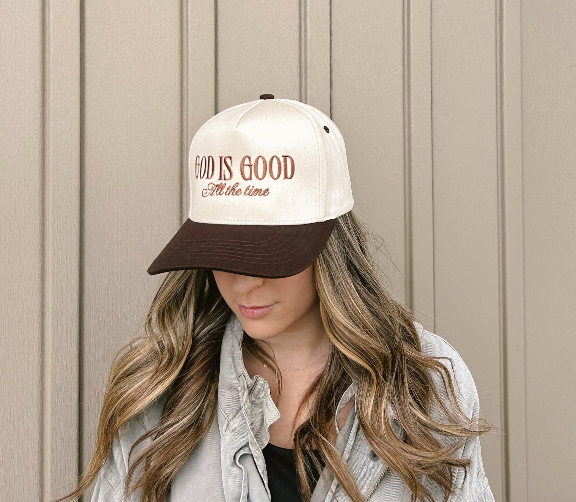 God Is Good Trucker Hat