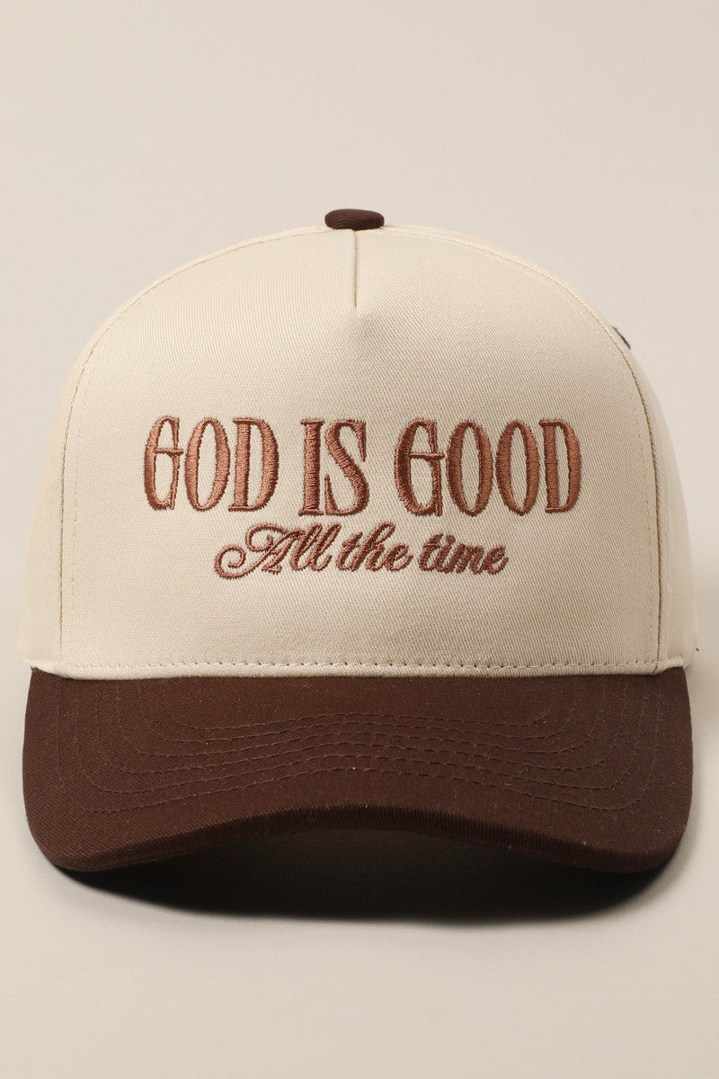 God Is Good Trucker Hat