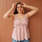 Alexandria Gingham Tank