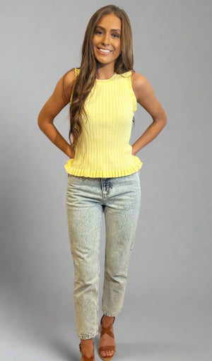 Banana Cream Top
